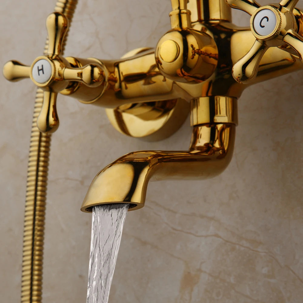 Mitigeur douche rétro