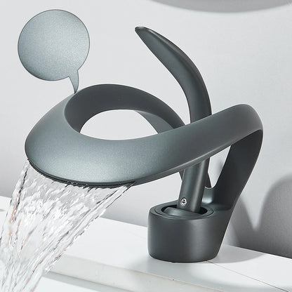 Mitigeur lavabo contemporain