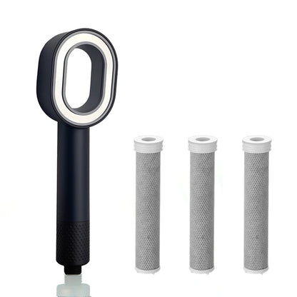 Pommeau de douche filtrant haute pression