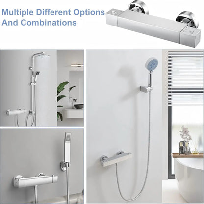 Mitigeur thermostatique carré