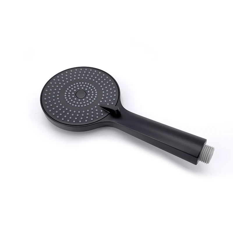 Pommeau de douche anti calcaire noir