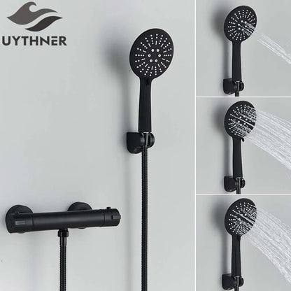 Mitigeur thermostatique bec long