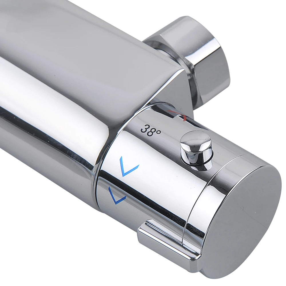 Mitigeur thermostatique bouton sécurité