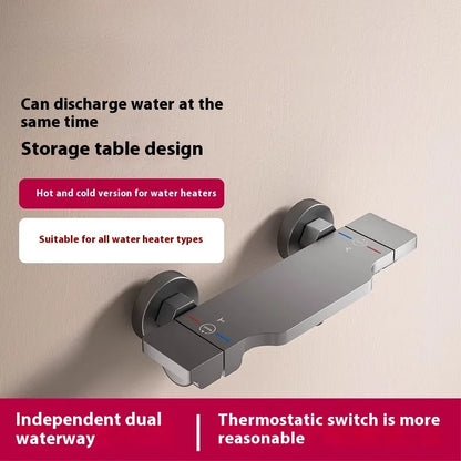 Mitigeur douche avec verseur cascade