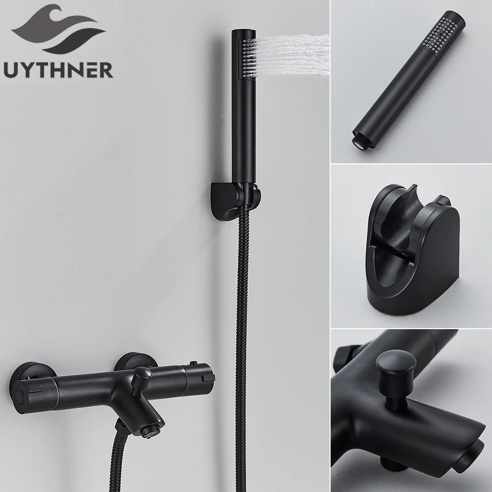 Mitigeur thermostatique bec long