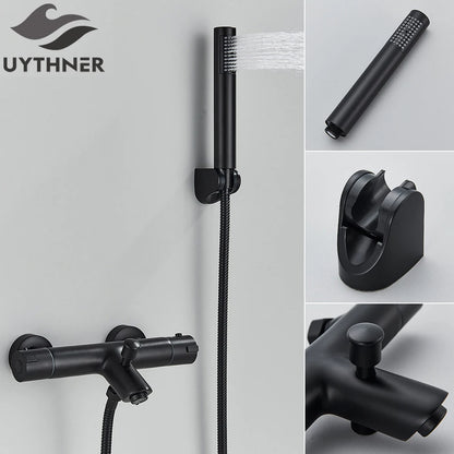 Mitigeur thermostatique bec long