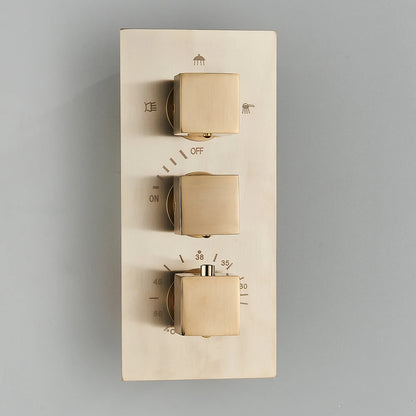 Mitigeur thermostatique 3 voies