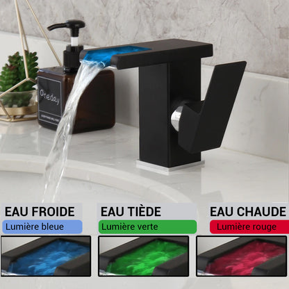 Mitigeur lavabo led