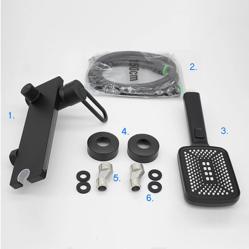 Mitigeur douche avec tablette