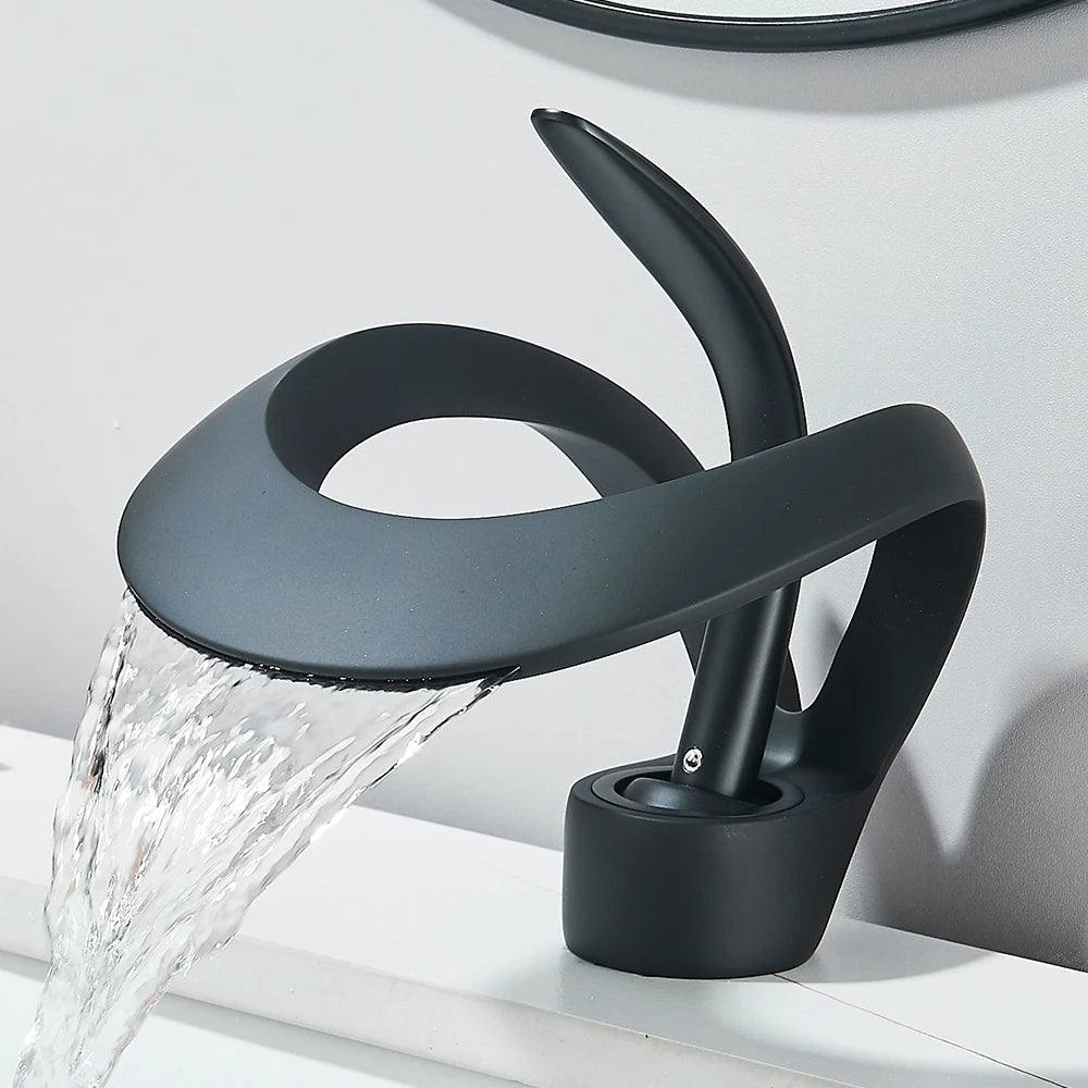 Mitigeur lavabo contemporain
