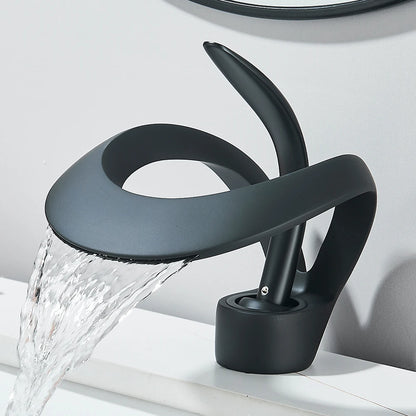 Mitigeur lavabo contemporain