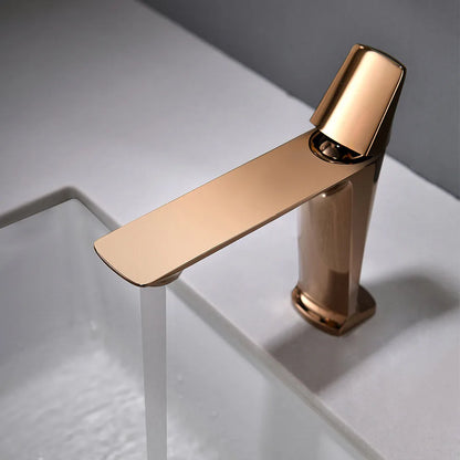 Mitigeur lavabo carré