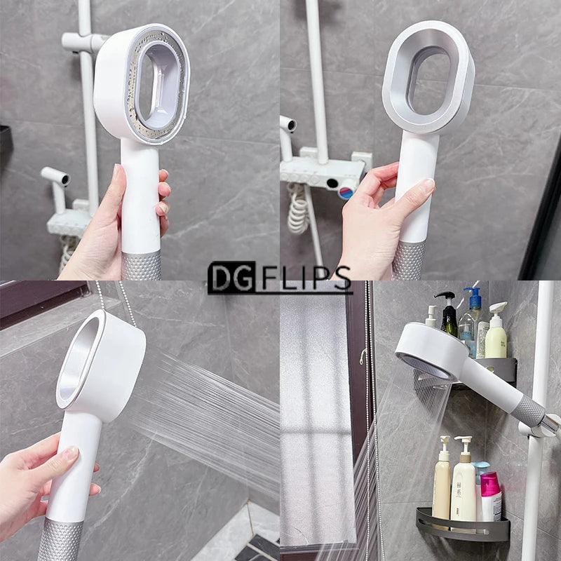 Pommeau de douche filtrant haute pression