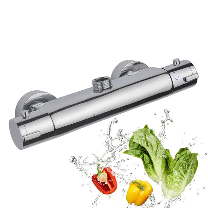 Mitigeur thermostatique bouton sécurité