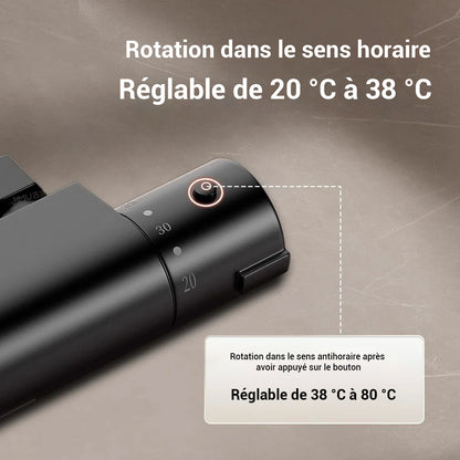 Mitigeur douche noir