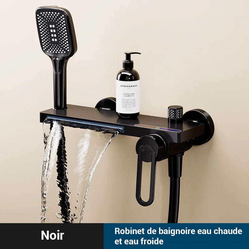 Mitigeur douche avec tablette