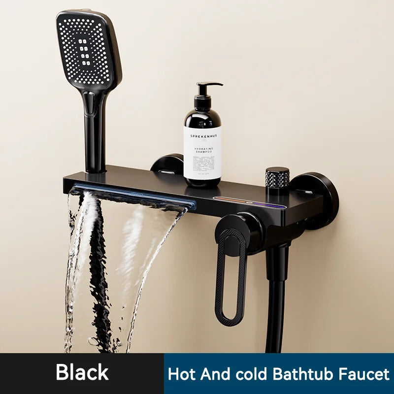 Mitigeur douche avec tablette