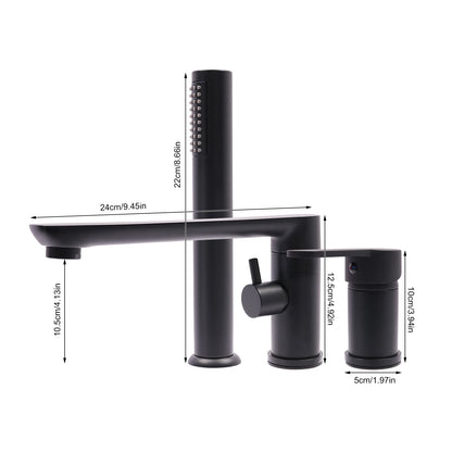 Mitigeur baignoire 3 trous