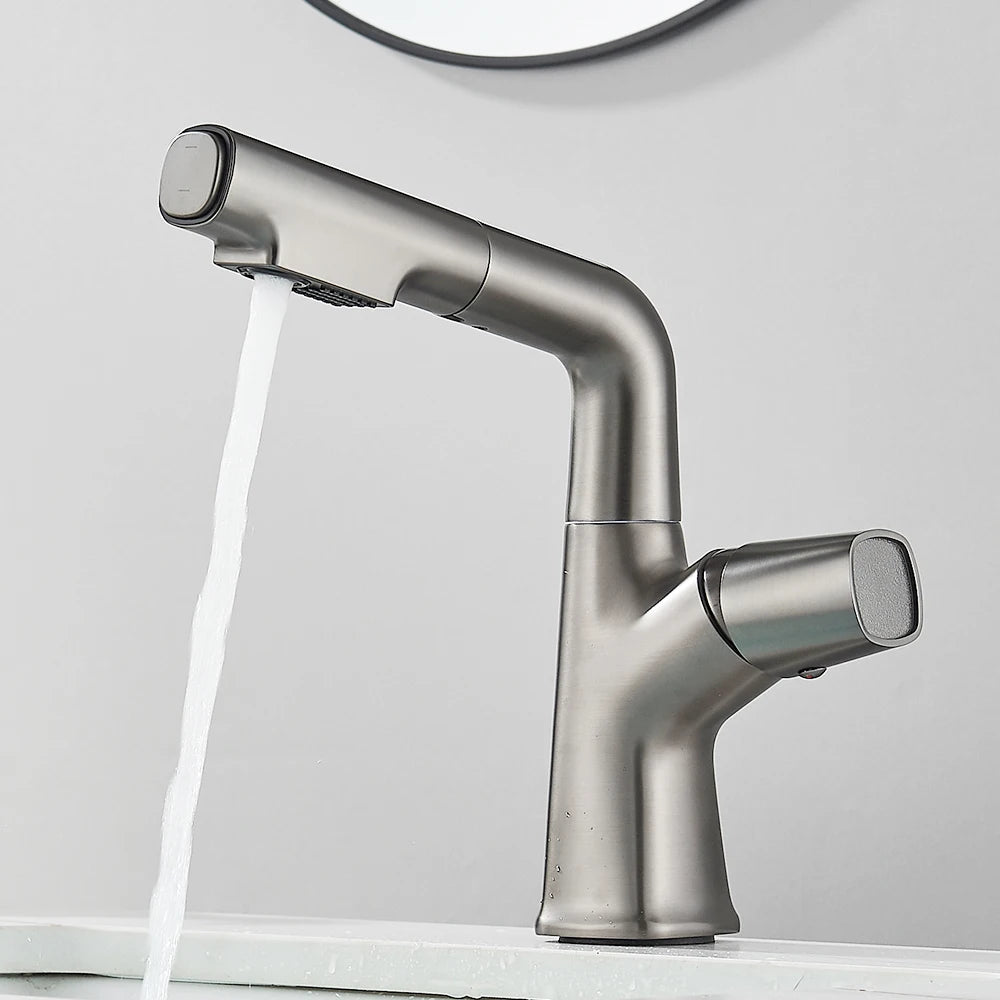 Mitigeur lavabo douchette