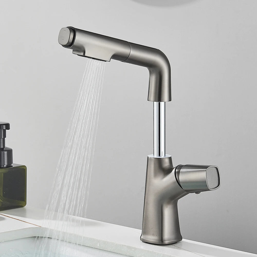 Mitigeur lavabo douchette