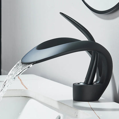 Mitigeur lavabo contemporain