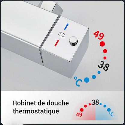 Mitigeur baignoire carré