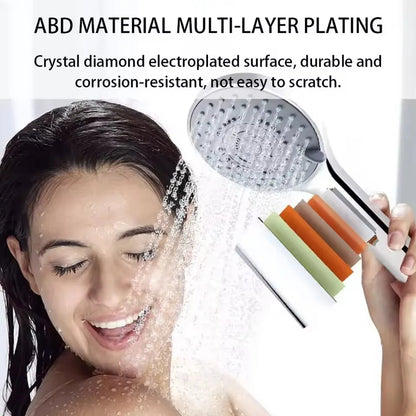 Pommeau de douche anti calcaire perles