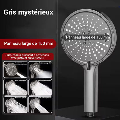 Pommeau de douche haute pression multi jet