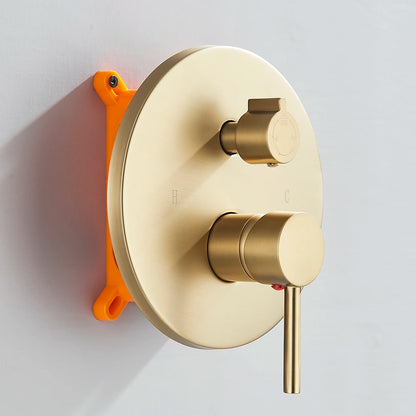 Mitigeur douche encastrable noir