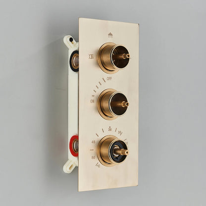 Mitigeur thermostatique 3 voies