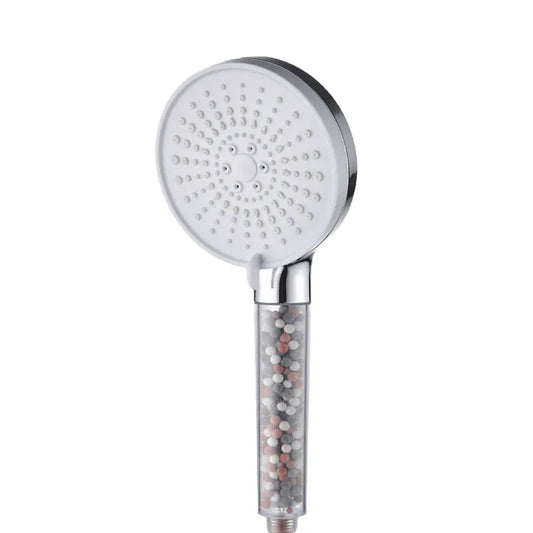 Pommeau de douche anti calcaire perles