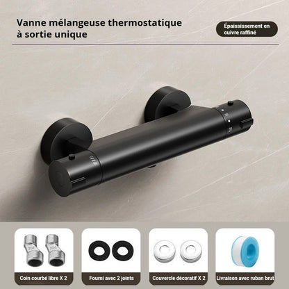 Mitigeur douche noir