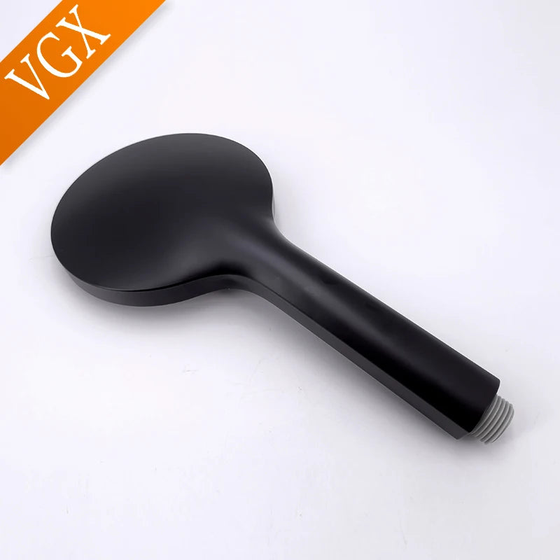 Pommeau de douche anti calcaire noir