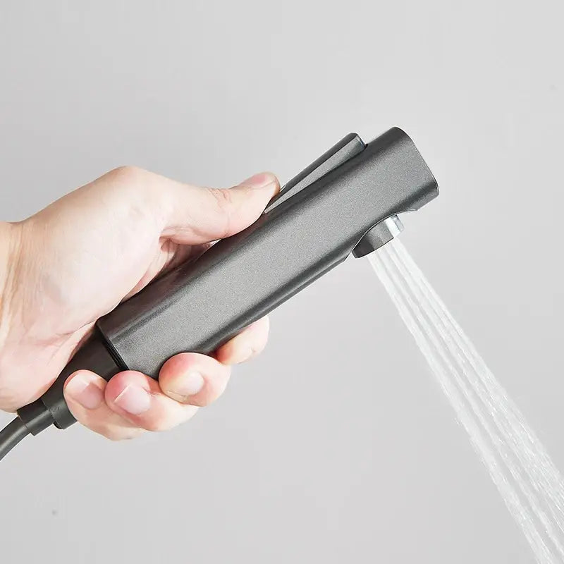 Colonne de douche pour baignoire avec bidet