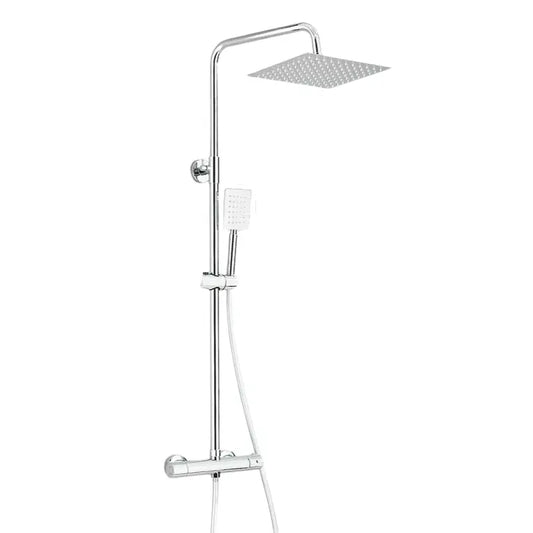 Colonne de douche pour baignoire effet pluie - Chrome