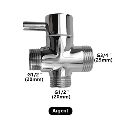 Colonne de douche pour baignoire avec étagère