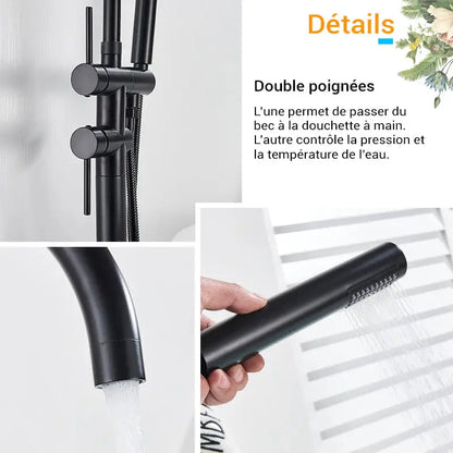 Colonne de douche pour baignoire sur pied