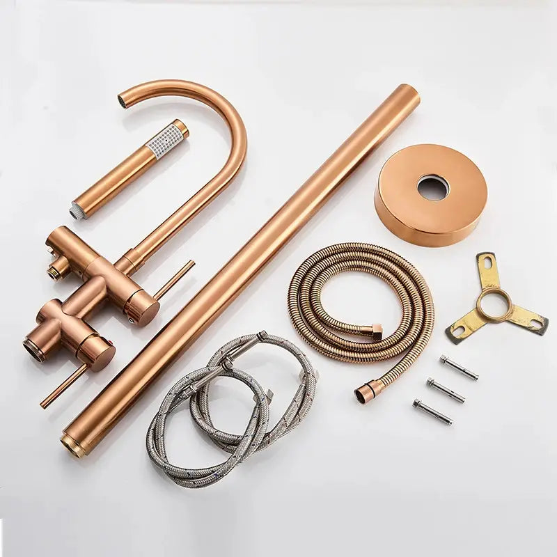 Colonne de douche pour baignoire sur pied