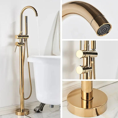 Colonne de douche pour baignoire sur pied