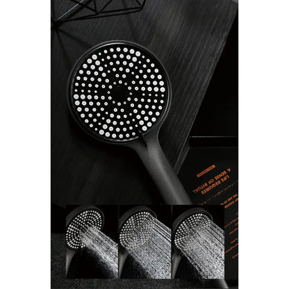 Colonne de douche pour baignoire pommeau arrondi