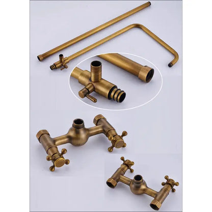 Colonne de douche bronze classique - Bronze