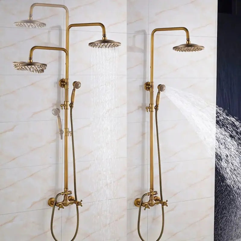 Colonne de douche bronze classique
