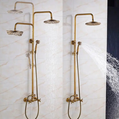 Colonne de douche bronze classique