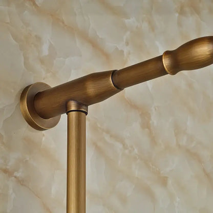 Colonne de douche bronze double pommeau - Bronze