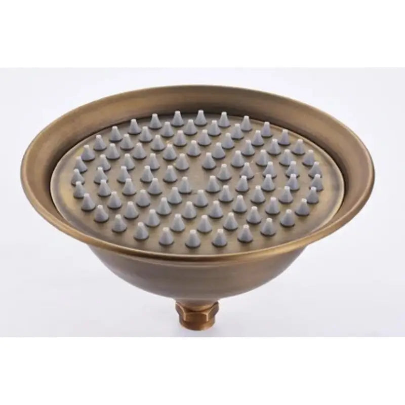 Colonne de douche bronze double pommeau - Bronze