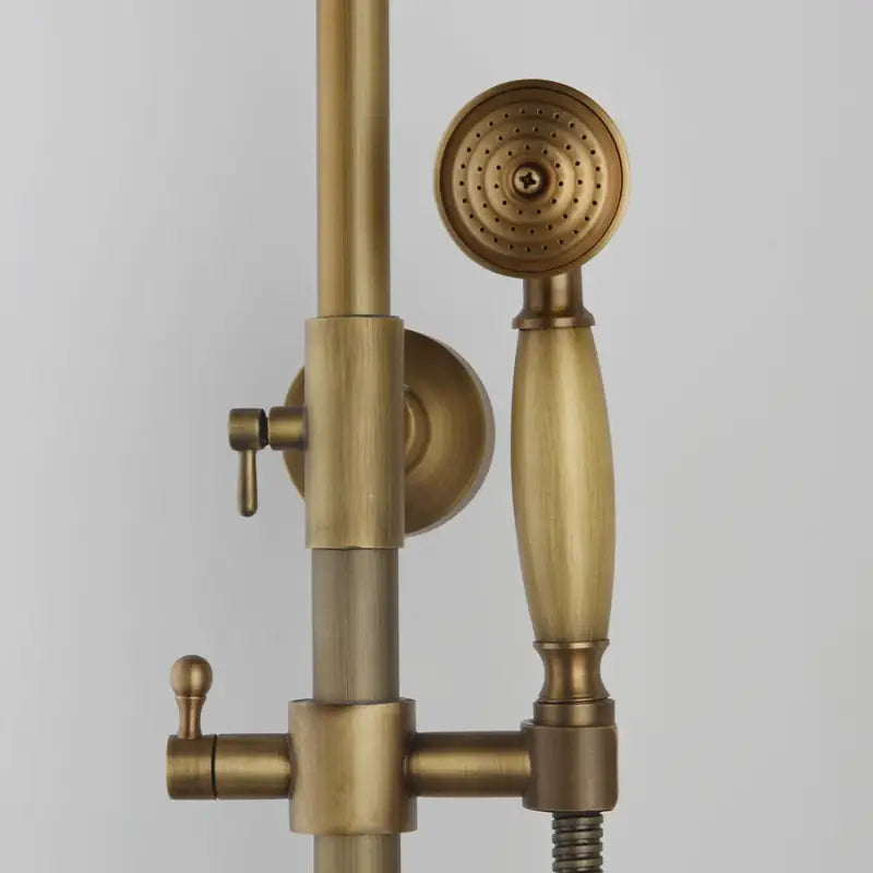 Colonne de douche bronze rond - Bronze