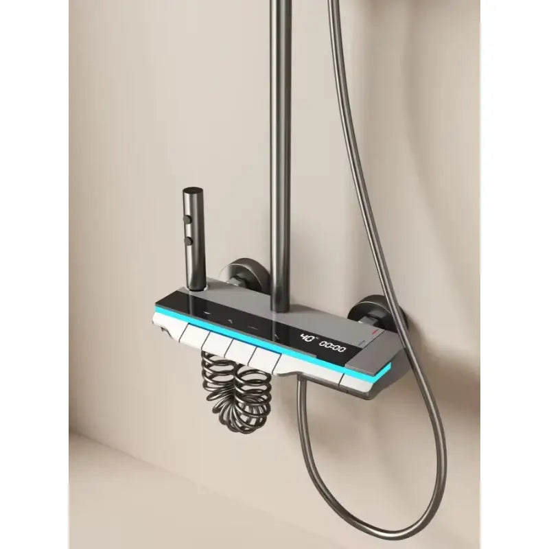 Colonne de douche carrée affichage numérique