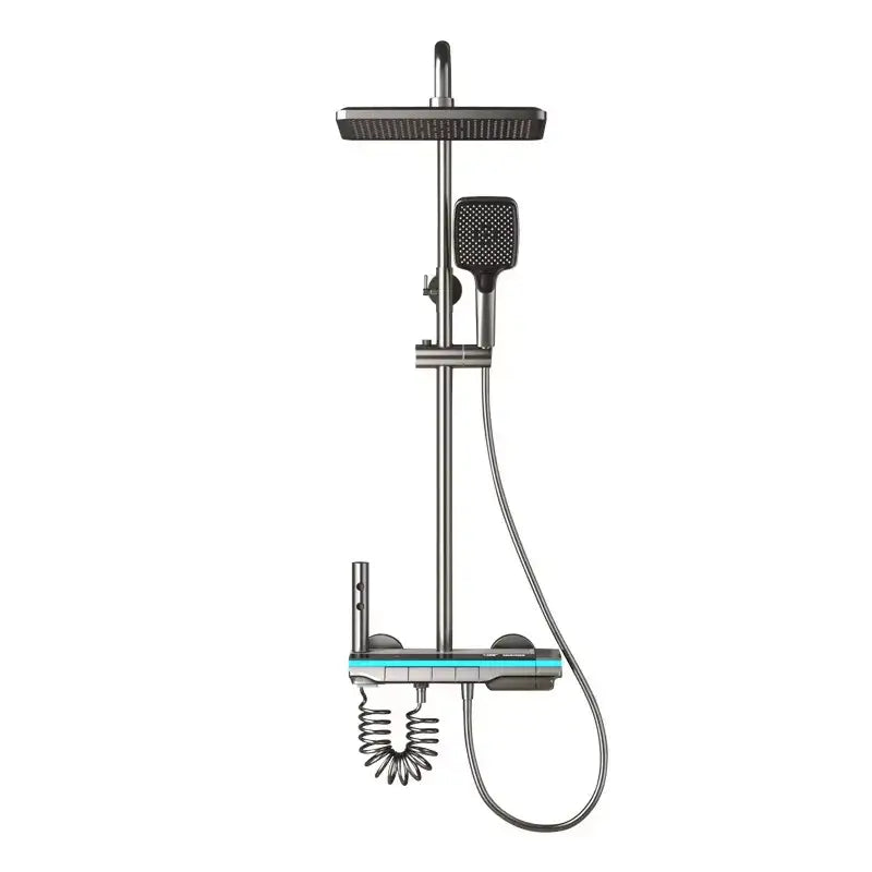 Colonne de douche carrée affichage numérique