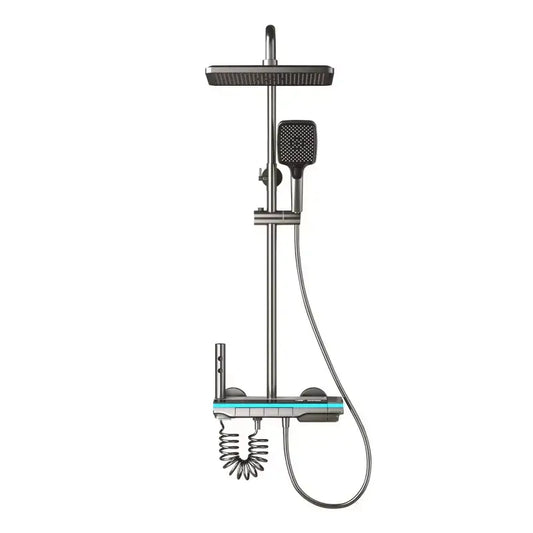 Colonne de douche carrée affichage numérique