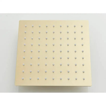 Colonne de douche carrée avec pluie de ciel